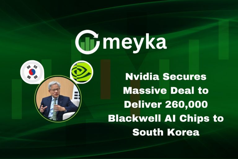 Nvidia Secures Massive Deal to Deliver 260,000 Blackwell AI Chips to South Korea