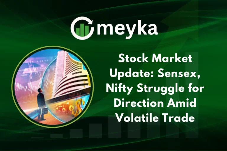 Sensex graph showing stock market volatility on the Bombay Stock Exchange.