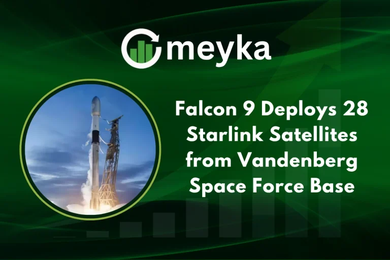 SpaceX Launch Falcon 9 rocket lifting off from Vandenberg Space Force Base carrying 28 Starlink satellites