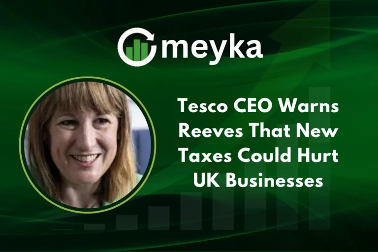Tesco CEO warns that new taxes may impact UK retail growth and consumer spending.