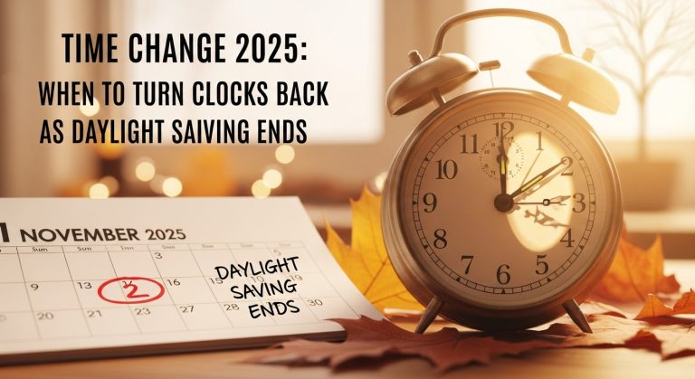Time Change 2025