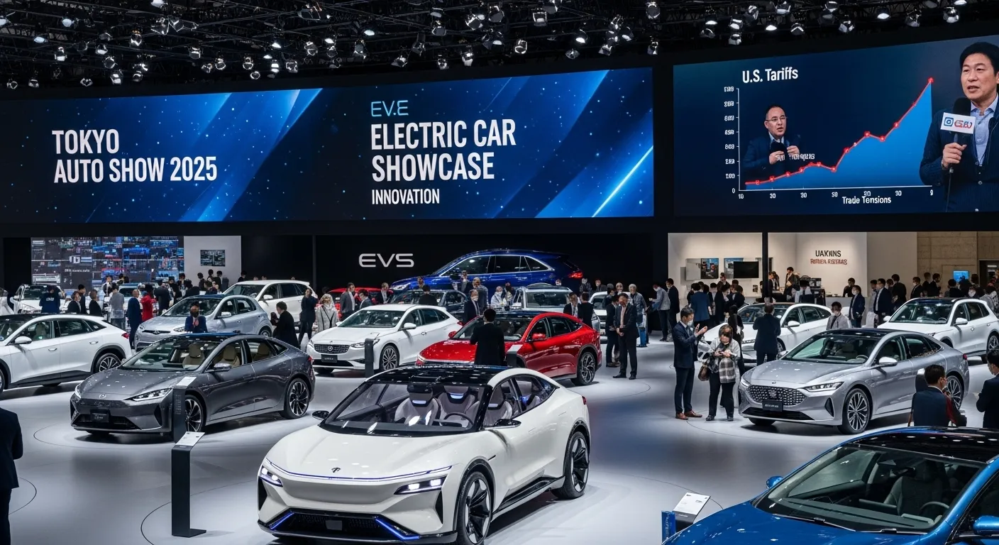 Tokyo Auto Show 2025 Electric Cars Shine, but U.S. Tariff Tensions Persist