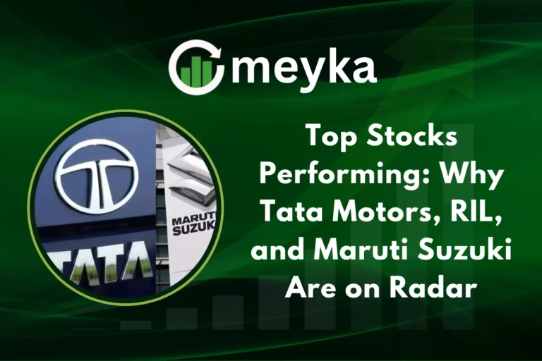 Top Performing Stocks including Tata Motors and Maruti Suzuki shares rising in Indian stock market