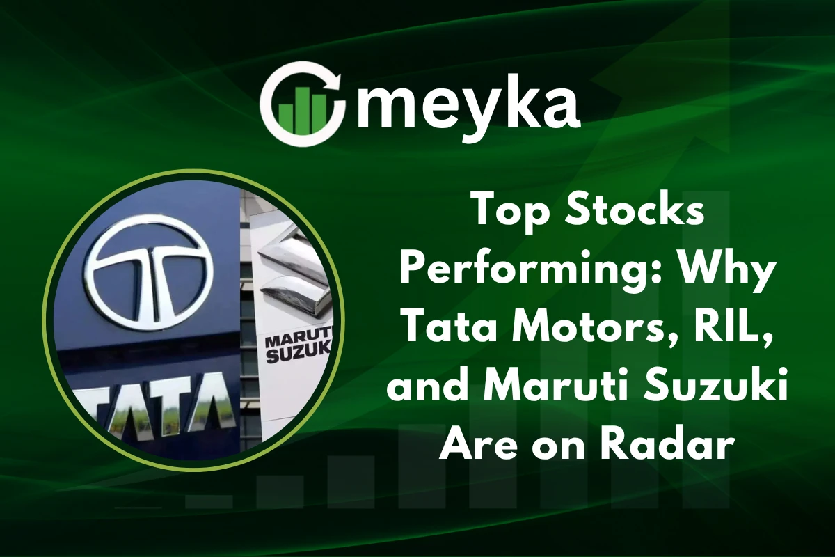 Top Performing Stocks including Tata Motors and Maruti Suzuki shares rising in Indian stock market