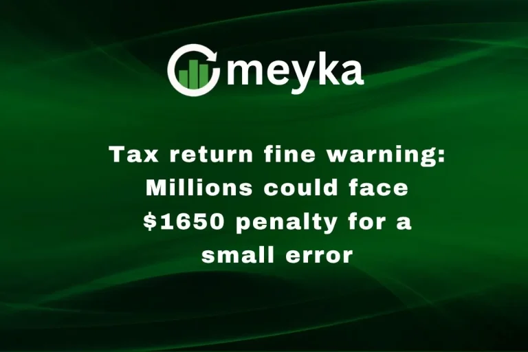Tax Return Fine