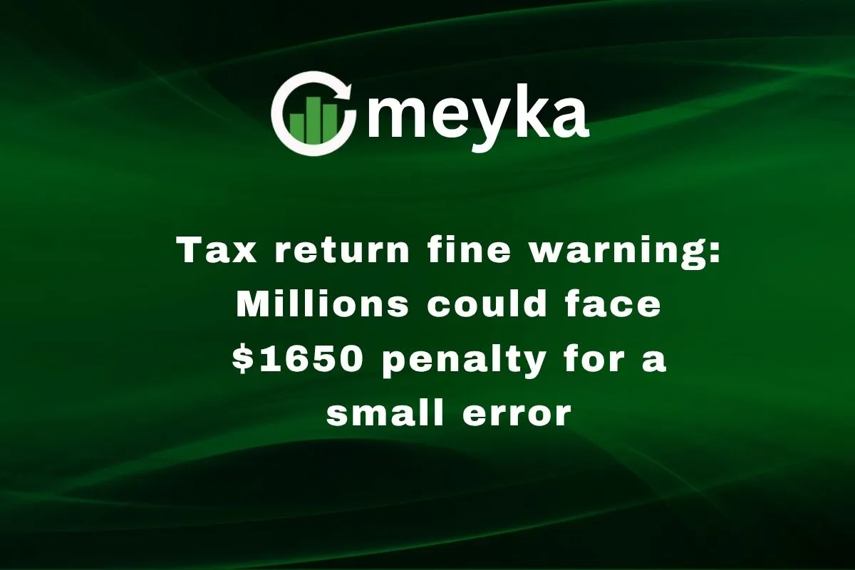 Tax Return Fine