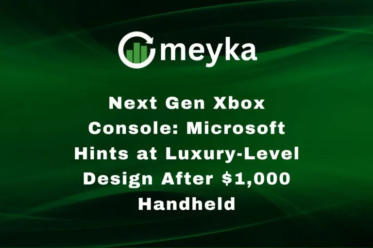 Next Gen Xbox Console