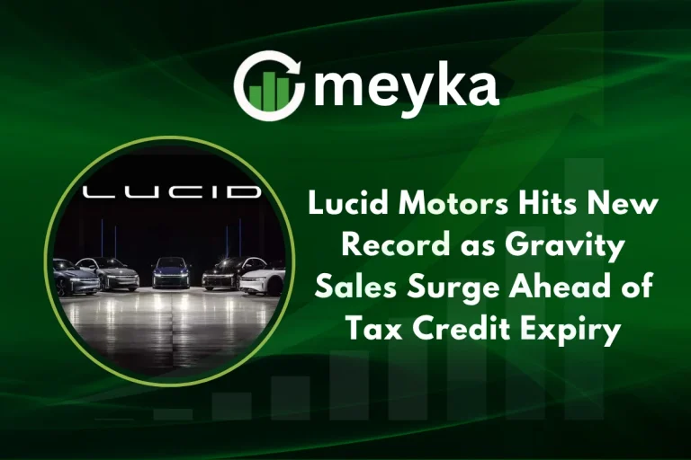 Lucid Motors Hits New Record as Gravity Sales Surge Ahead of Tax Credit Expiry