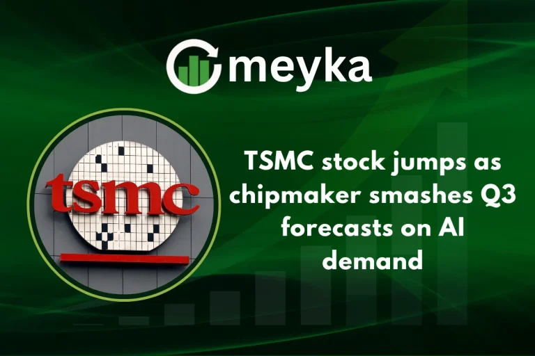 TSMC stock jumps as chipmaker smashes Q3 forecasts on AI demand