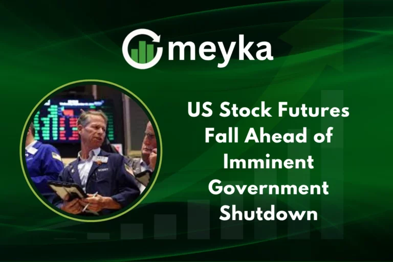 US Stock Futures trading screen showing Dow, S&P 500, and Nasdaq movements ahead of market open.