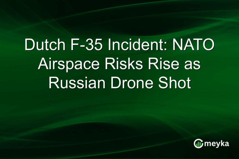 Dutch F-35 Incident: NATO Airspace Risks Rise as Russian Drone Shot