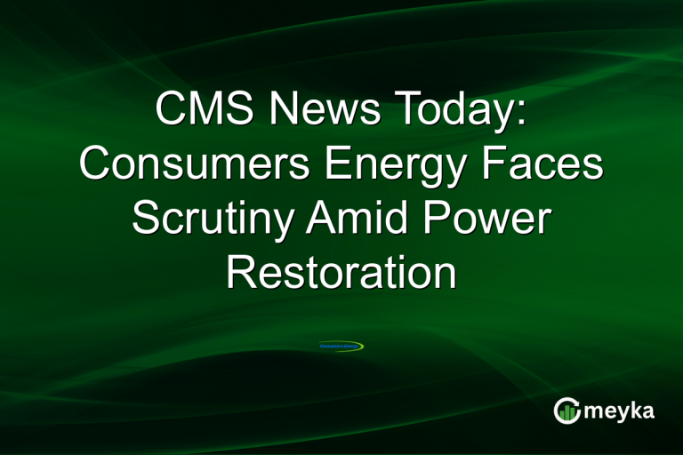 CMS News Today: Consumers Energy Faces Scrutiny Amid Power Restoration