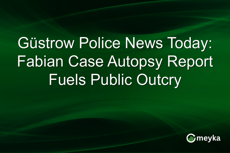 Güstrow Police News Today: Fabian Case Autopsy Report Fuels Public Outcry