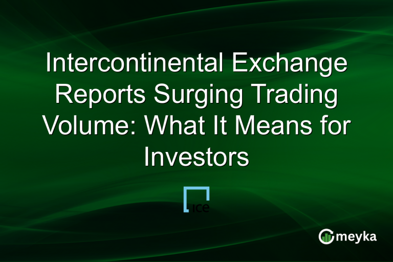 Intercontinental Exchange Reports Surging Trading Volume: What It Means for Investors