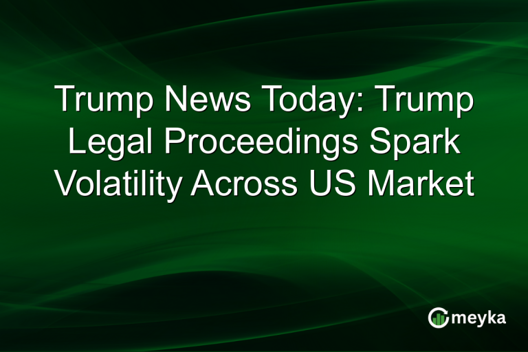 Trump News Today: Trump Legal Proceedings Spark Volatility Across US Market