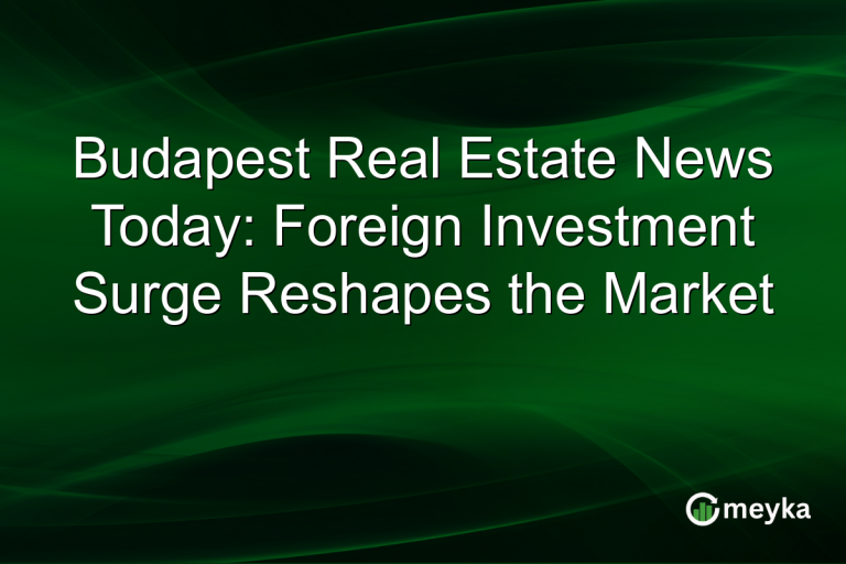 Budapest Real Estate News Today: Foreign Investment Surge Reshapes the Market