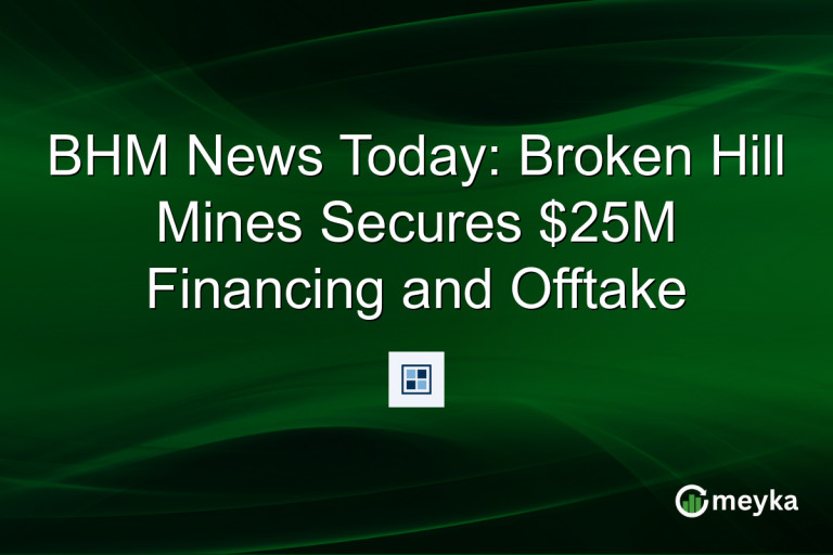 BHM News Today: Broken Hill Mines Secures $25M Financing and Offtake