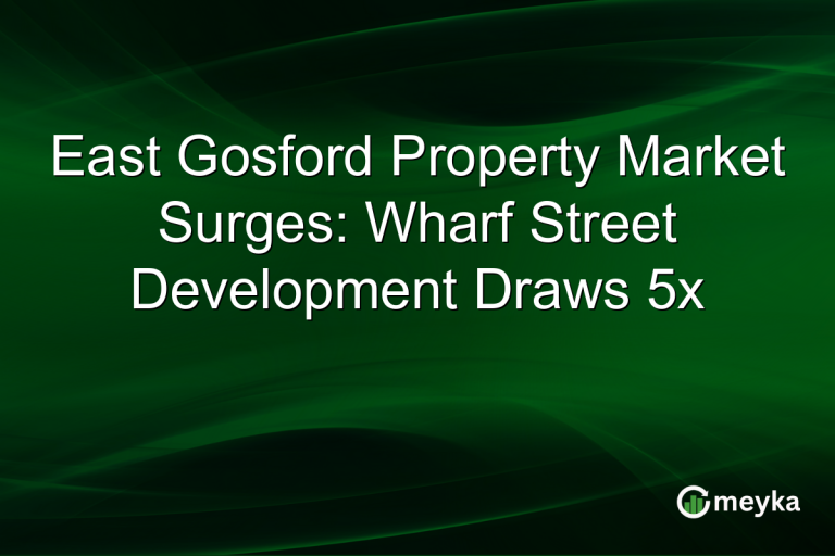 East Gosford Property Market Surges: Wharf Street Development Draws 5x