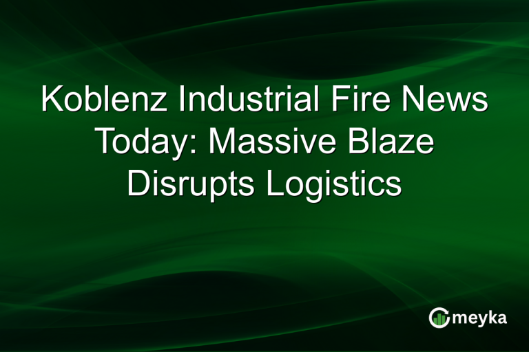 Koblenz Industrial Fire News Today: Massive Blaze Disrupts Logistics