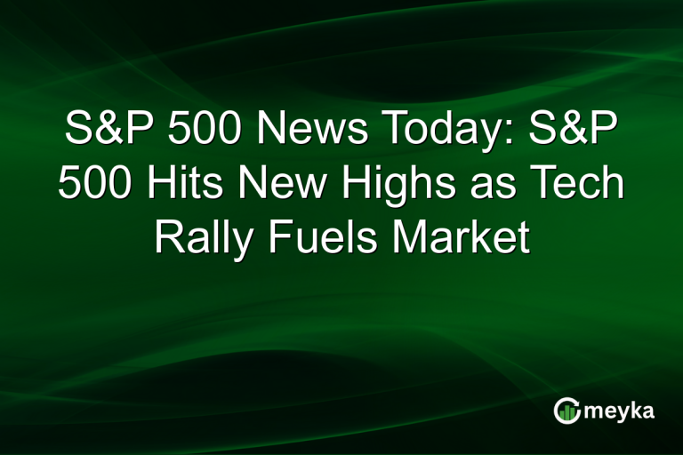 S&P 500 News Today: S&P 500 Hits New Highs as Tech Rally Fuels Market