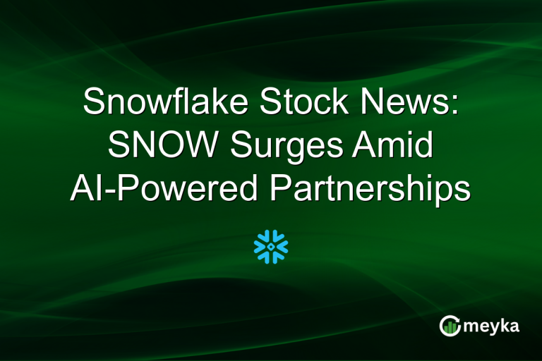 Snowflake Stock News: SNOW Surges Amid AI-Powered Partnerships