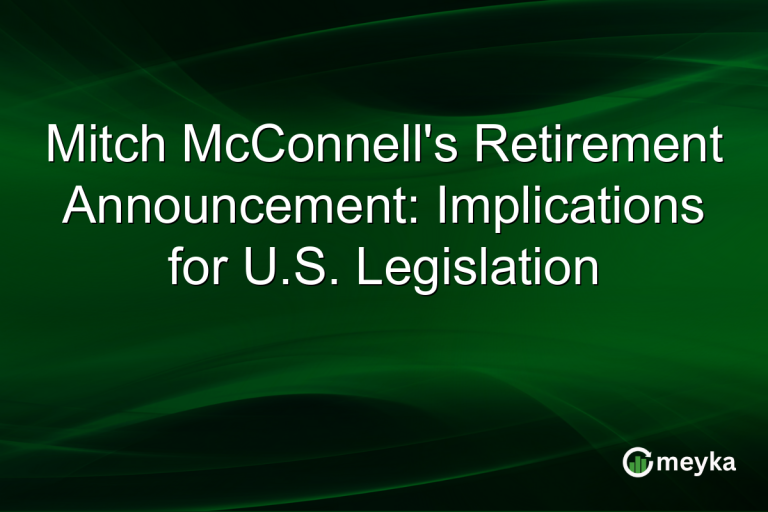 Mitch McConnell's Retirement Announcement: Implications for U.S. Legislation