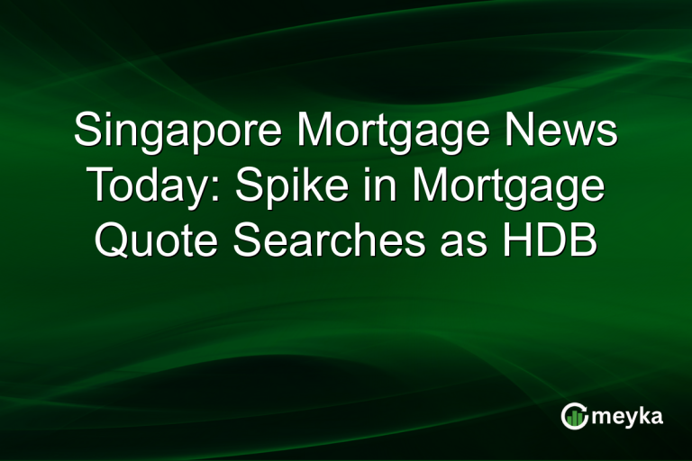 Singapore Mortgage News Today: Spike in Mortgage Quote Searches as HDB