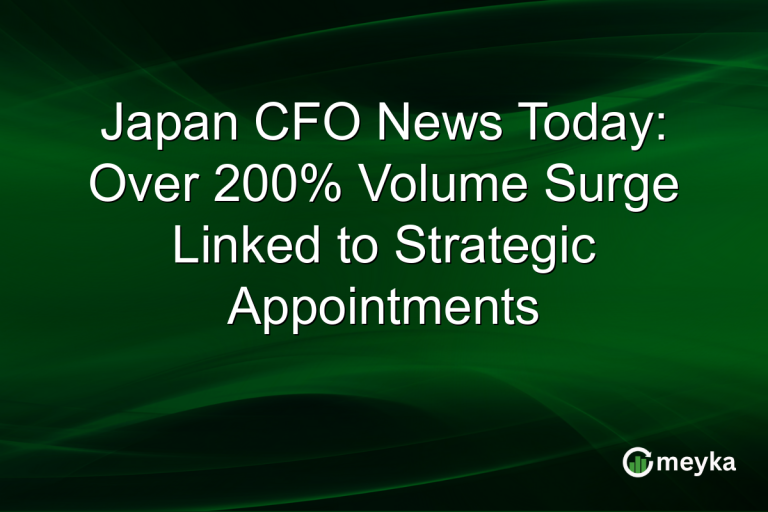 Japan CFO News Today: Over 200% Volume Surge Linked to Strategic Appointments