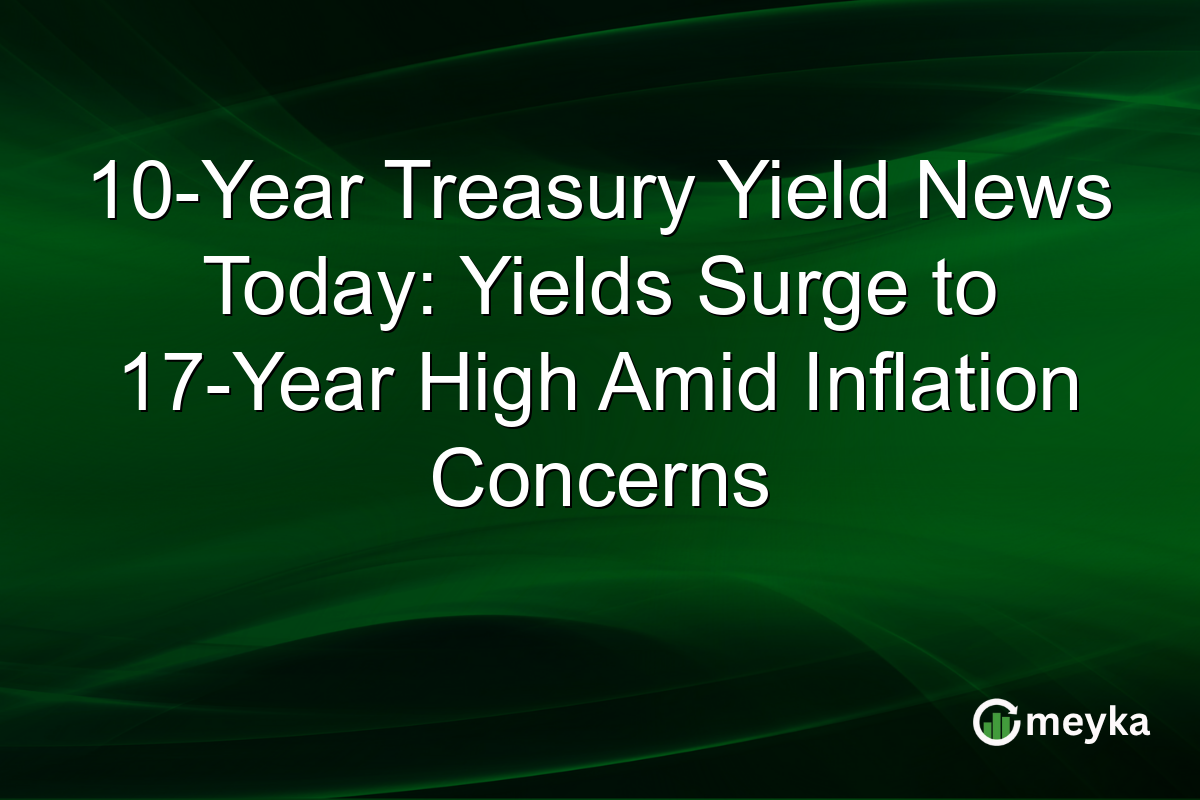 10-Year Treasury Yield News Today: Yields Surge to 17-Year High Amid Inflation Concerns