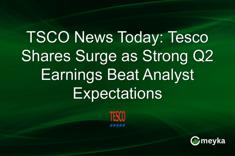 TSCO News Today: Tesco Shares Surge as Strong Q2 Earnings Beat Analyst Expectations