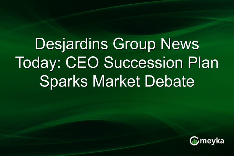 Desjardins Group News Today: CEO Succession Plan Sparks Market Debate