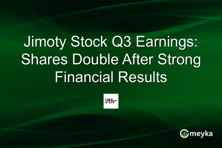 Jimoty Stock Q3 Earnings: Shares Double After Strong Financial Results