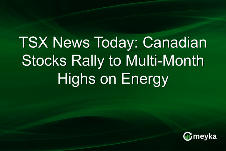 TSX News Today: Canadian Stocks Rally to Multi-Month Highs on Energy