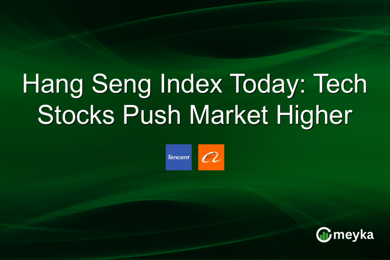 Hang Seng Index Today: Tech Stocks Push Market Higher