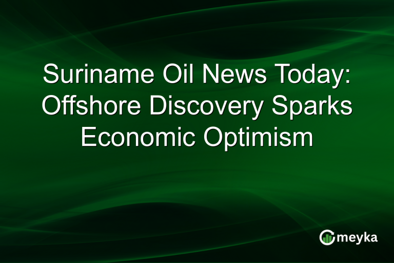 Suriname Oil News Today: Offshore Discovery Sparks Economic Optimism