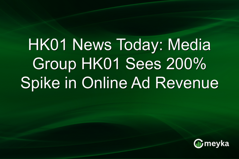 HK01 News Today: Media Group HK01 Sees 200% Spike in Online Ad Revenue