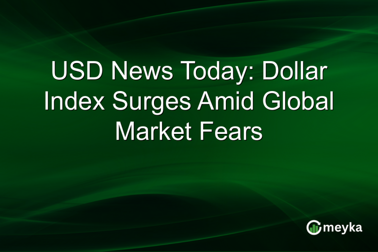 USD News Today: Dollar Index Surges Amid Global Market Fears