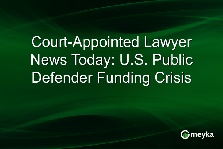 Court-Appointed Lawyer News Today: U.S. Public Defender Funding Crisis