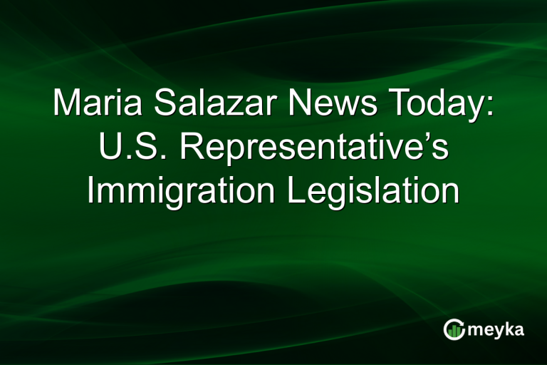 Maria Salazar News Today: U.S. Representative’s Immigration Legislation