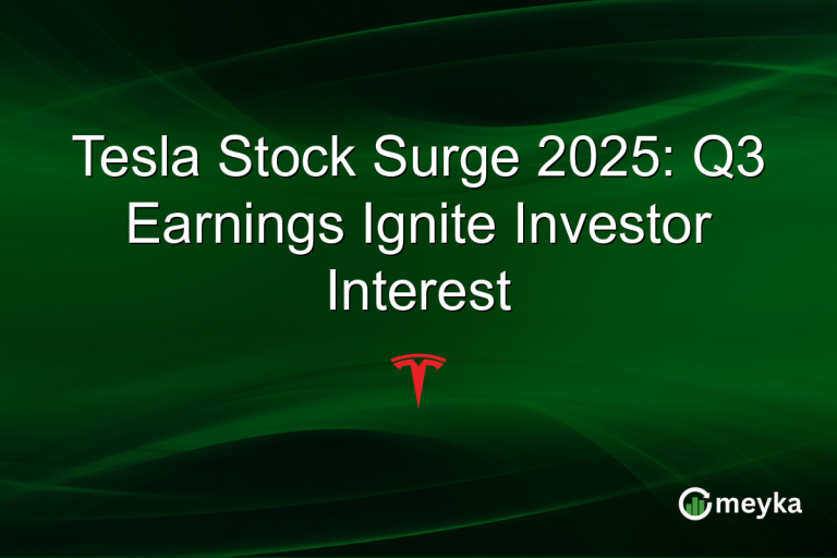 Tesla Stock Surge 2025: Q3 Earnings Ignite Investor Interest