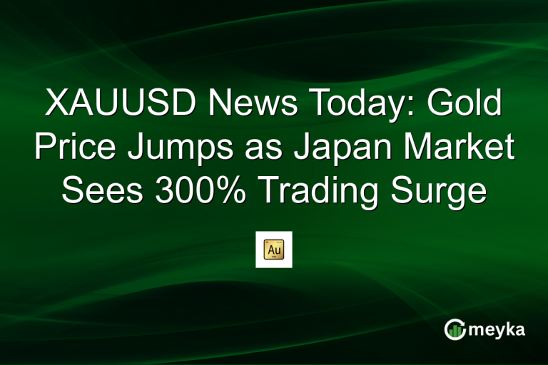 XAUUSD News Today: Gold Price Jumps as Japan Market Sees 300% Trading Surge