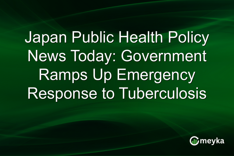 Japan Public Health Policy News Today: Government Ramps Up Emergency Response to Tuberculosis