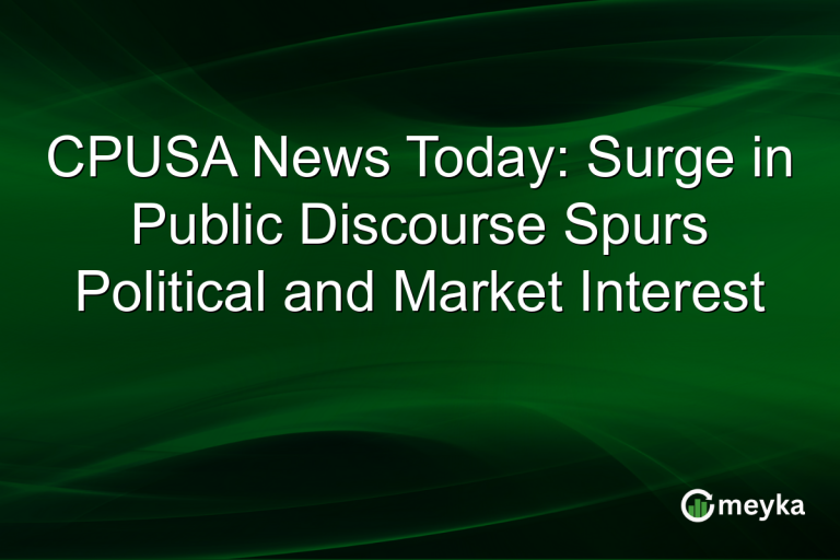 CPUSA News Today: Surge in Public Discourse Spurs Political and Market Interest