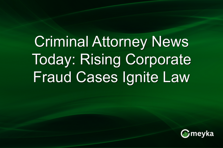 Criminal Attorney News Today: Rising Corporate Fraud Cases Ignite Law