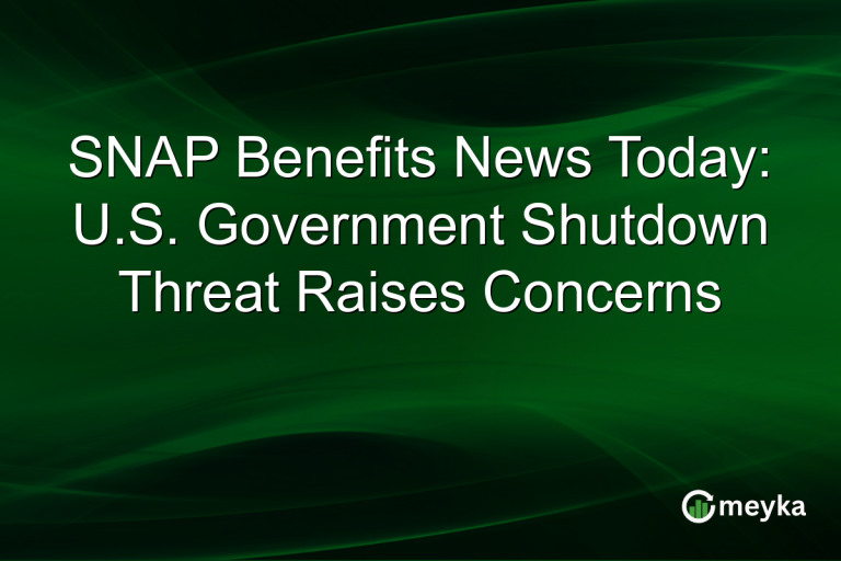 SNAP Benefits News Today: U.S. Government Shutdown Threat Raises Concerns