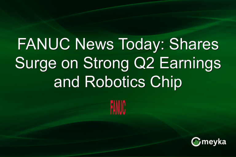 FANUC News Today: Shares Surge on Strong Q2 Earnings and Robotics Chip