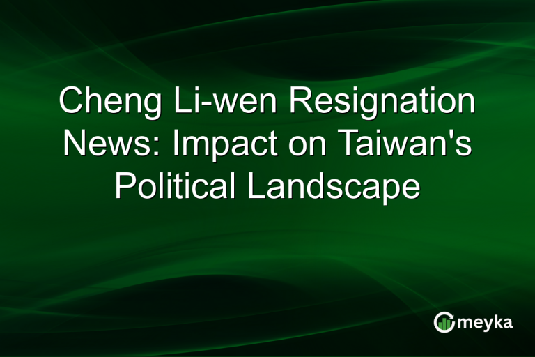 Cheng Li-wen Resignation News: Impact on Taiwan's Political Landscape