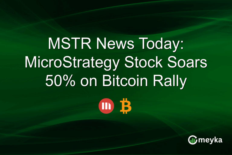 MSTR News Today: MicroStrategy Stock Soars 50% on Bitcoin Rally