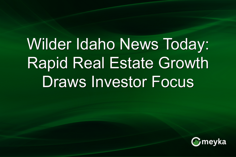 Wilder Idaho News Today: Rapid Real Estate Growth Draws Investor Focus