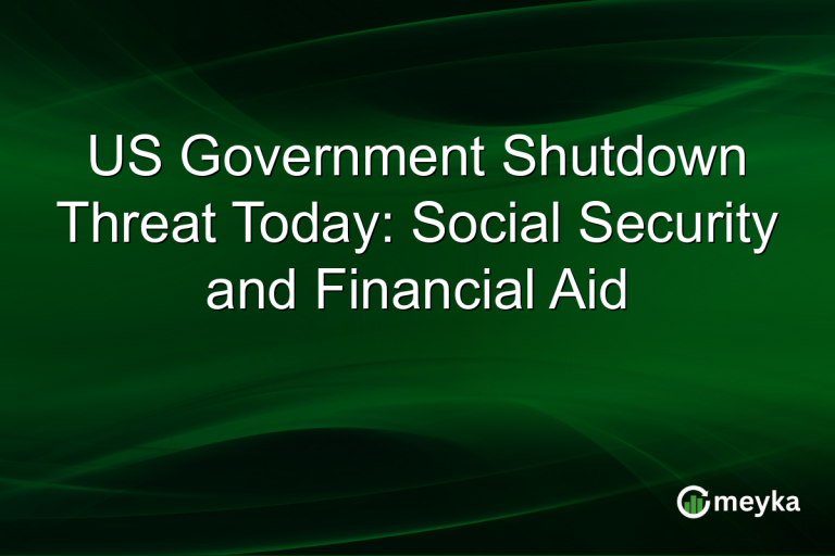 US Government Shutdown Threat Today: Social Security and Financial Aid